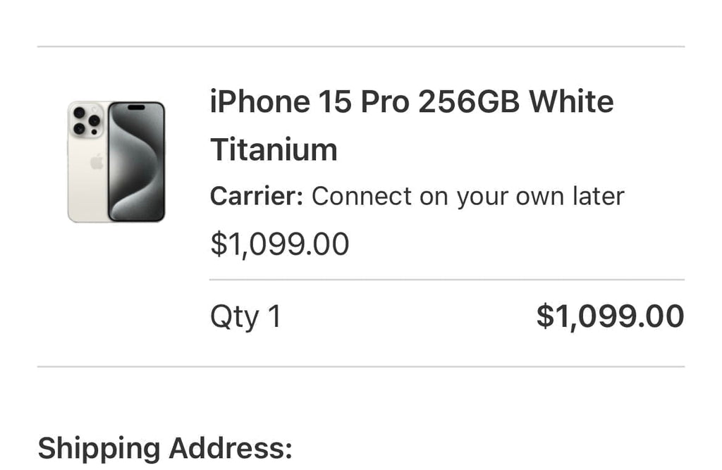 iphone 15 pro 256gb unlocked + charger 2S83