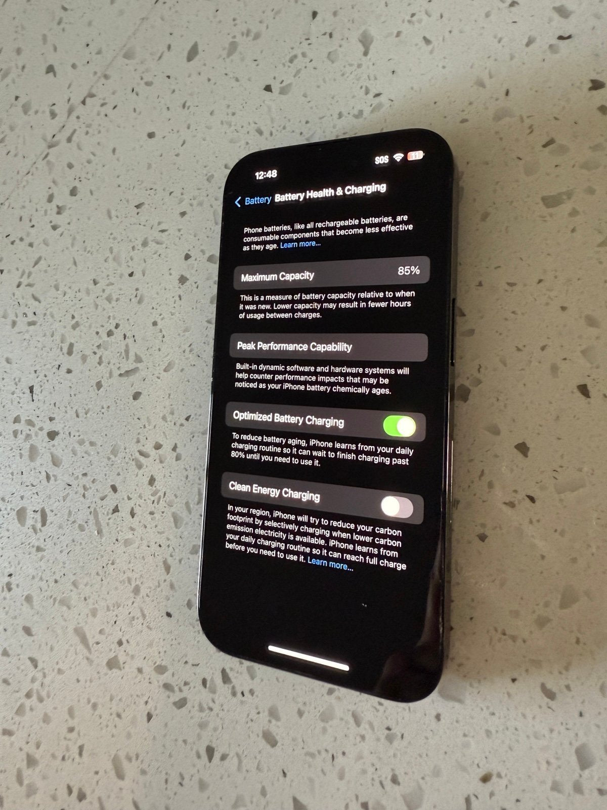 Unlocked Apple iPhone 14 Pro 256 GB in Space Black 8B87