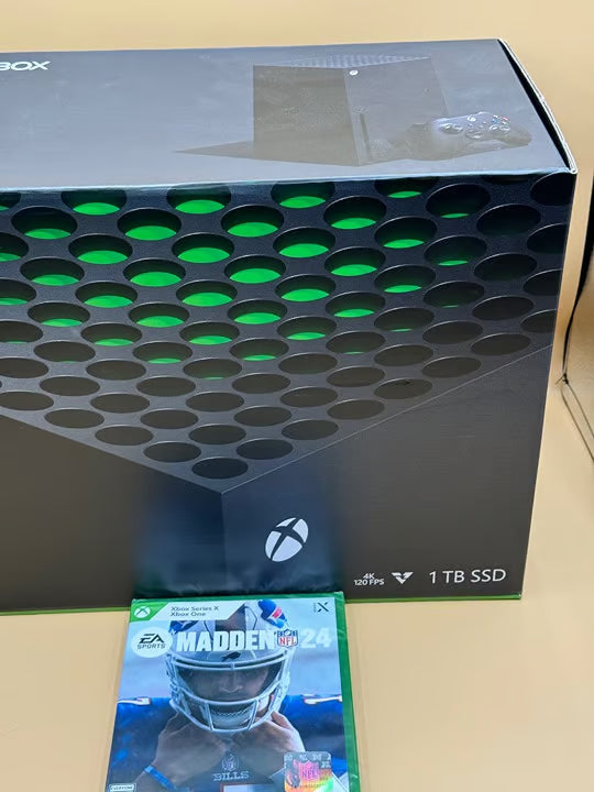 Xbox Series X with Madden 24 1W21