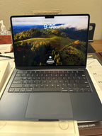 Apple - MacBook Air 13.6"" Laptop - M2 chip - 8GB Memory - 256GB SSD - Midnight 8Q23