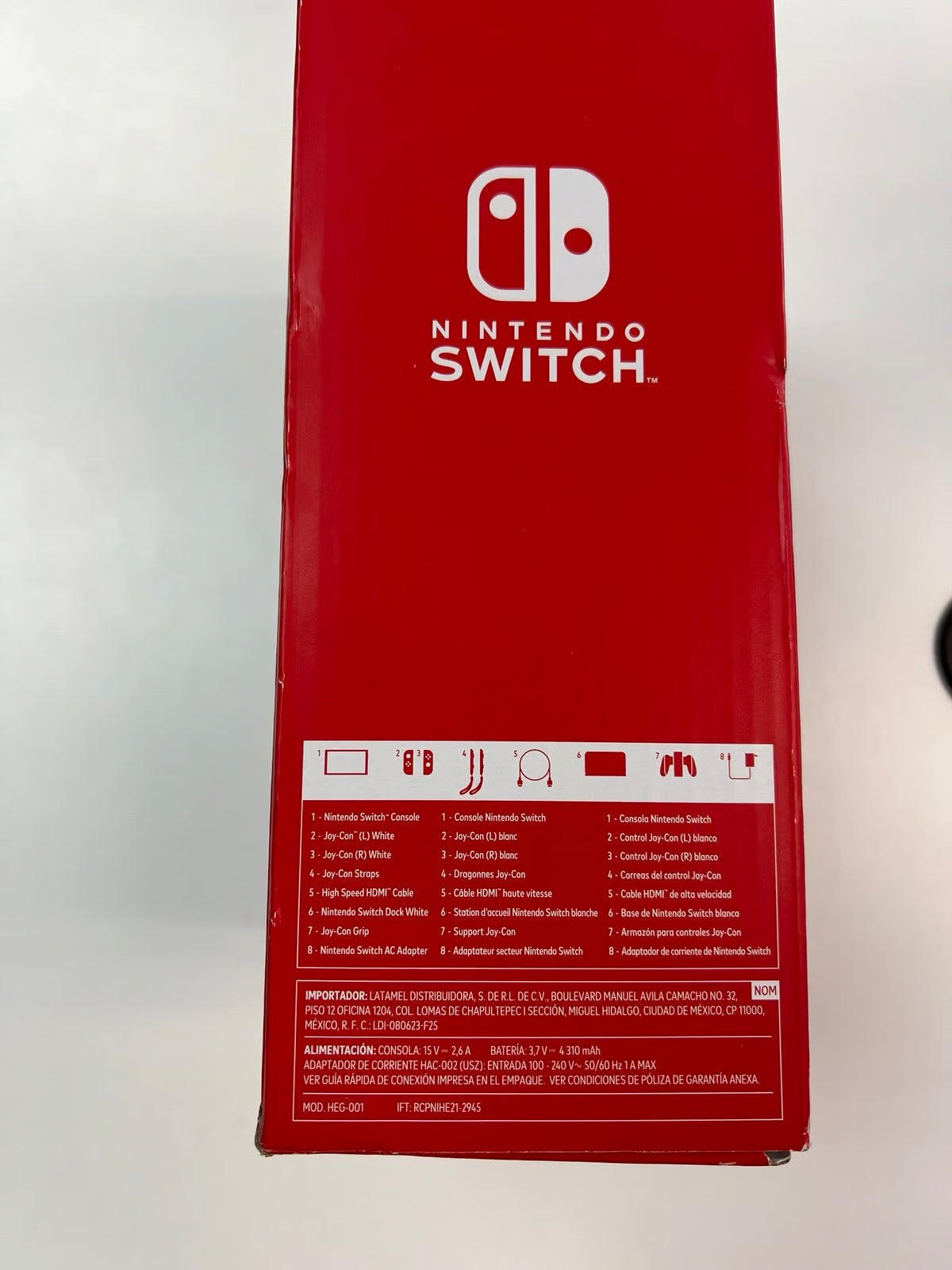 Nintendo Switch OLED White Joy 64GB Brand New 9N17