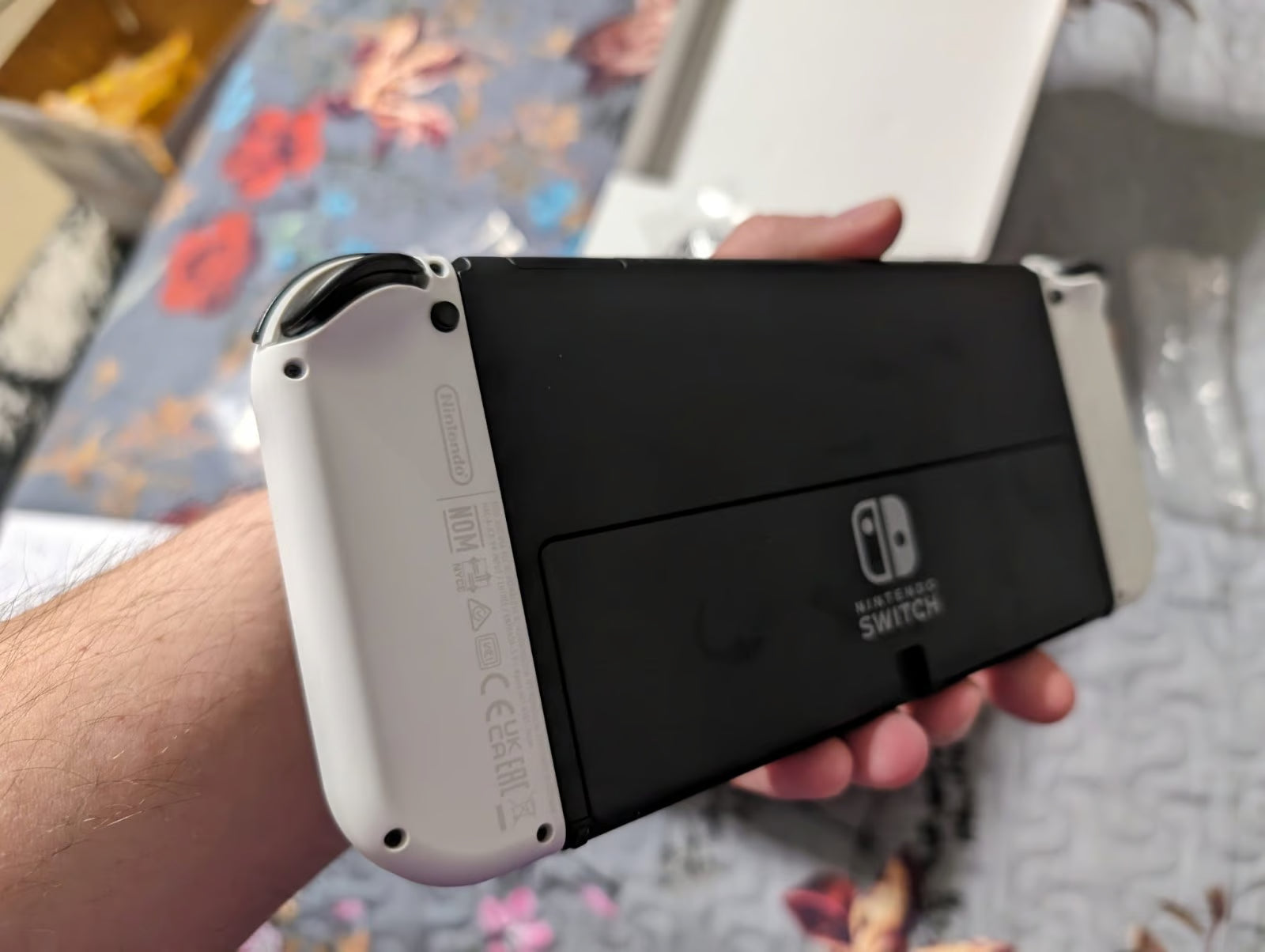 Nintendo Switch Oled white 6T29