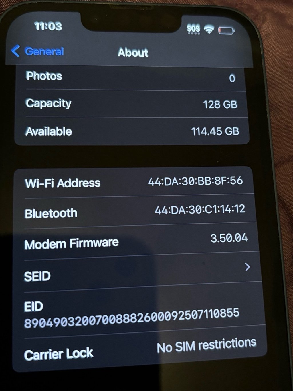 iphone 13 unlocked 128gb 5X32