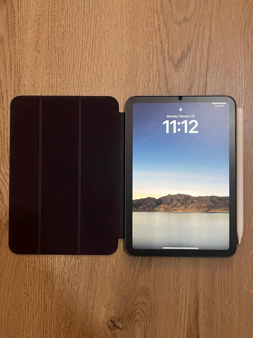 ipad mini 6 64gb with apple pencil and smart cover 5O11