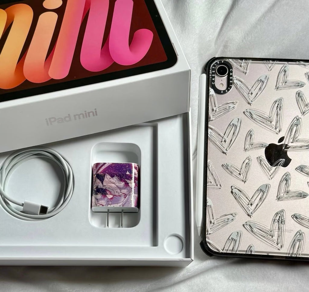 Apple iPad Mini 6 64 gb cellular unlocked! W/ Casetify case! Mint condition! 3E85