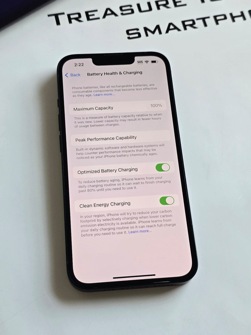 Cricket Wireless iPhone 12 5G 128GB Midnight Black 7E53