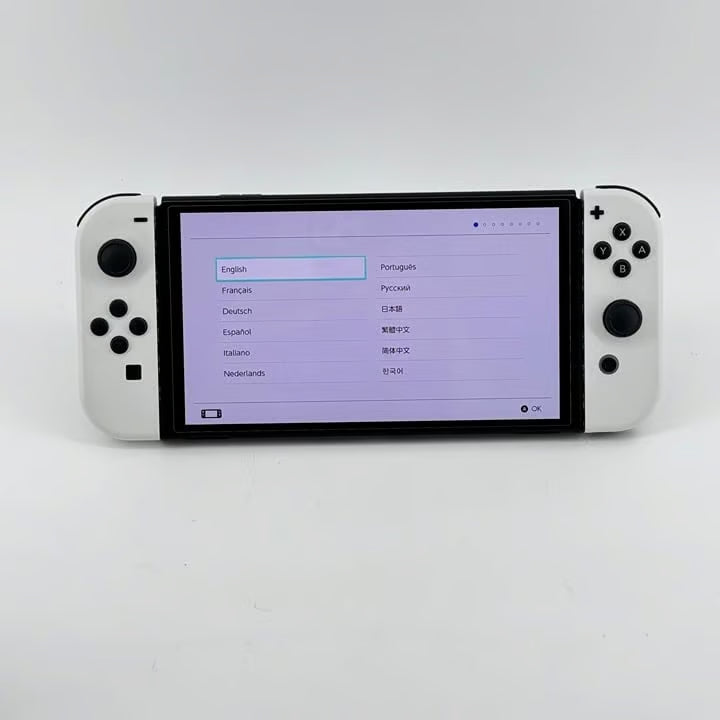 Nintendo Switch OLED Console Gamers Bundle with RGB Wireless Controller and MORE 3K19