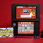 Nintendo 3DS XL Pok茅mon Center Charizard Edition W/ 32GB, Charger & 70+ Games