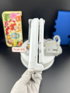 Dual IPS/ New 3DS XL White w 128GB SD Card/Near Mint/ 6770/ US Seller