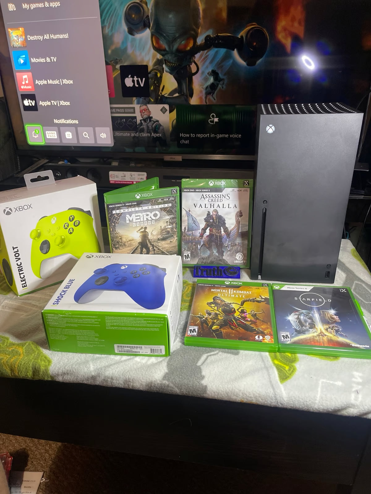 Microsoft Xbox Series X Black 1 TB Console Bundle 9Q32