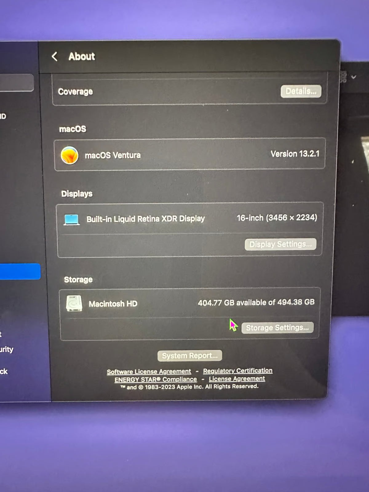 macbookpro 2022 9Z32