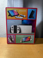 Nintendo Switch OLED + 9 Must Play Highly Rated Titles 9T89