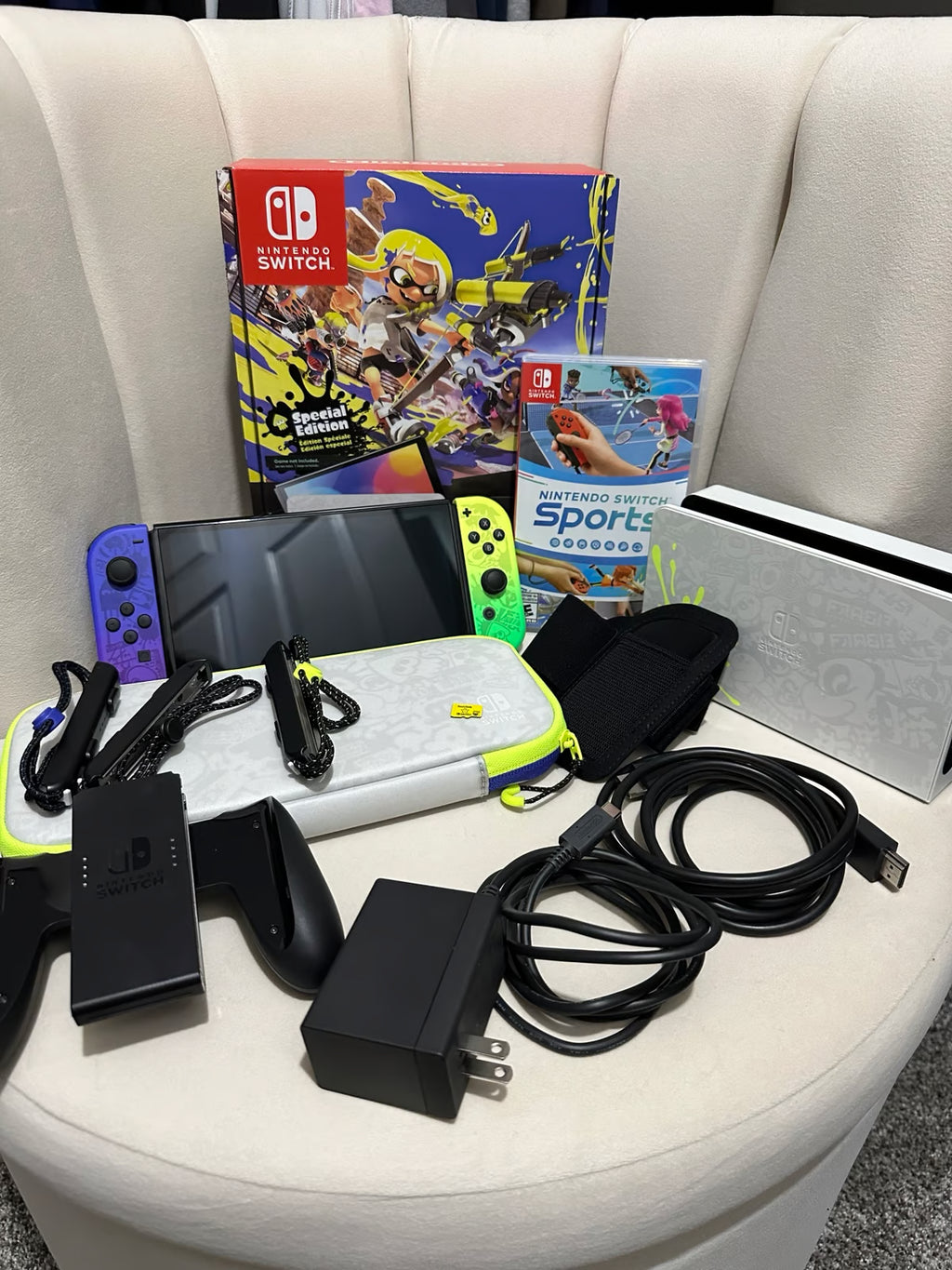 Nintendo Switch OLED Splatoon 3 Special Edition 9U27