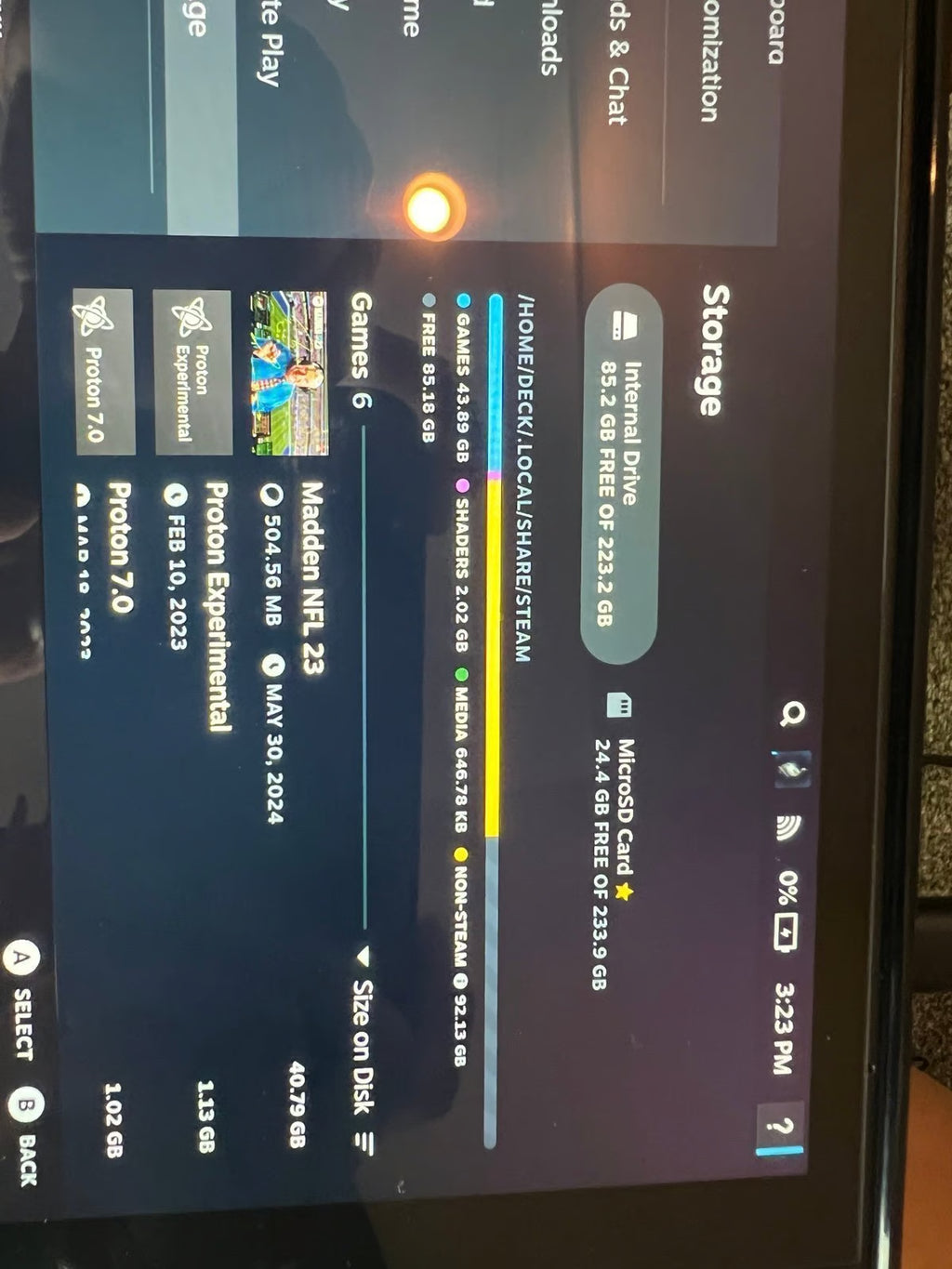 steam deck 256gb 8N39