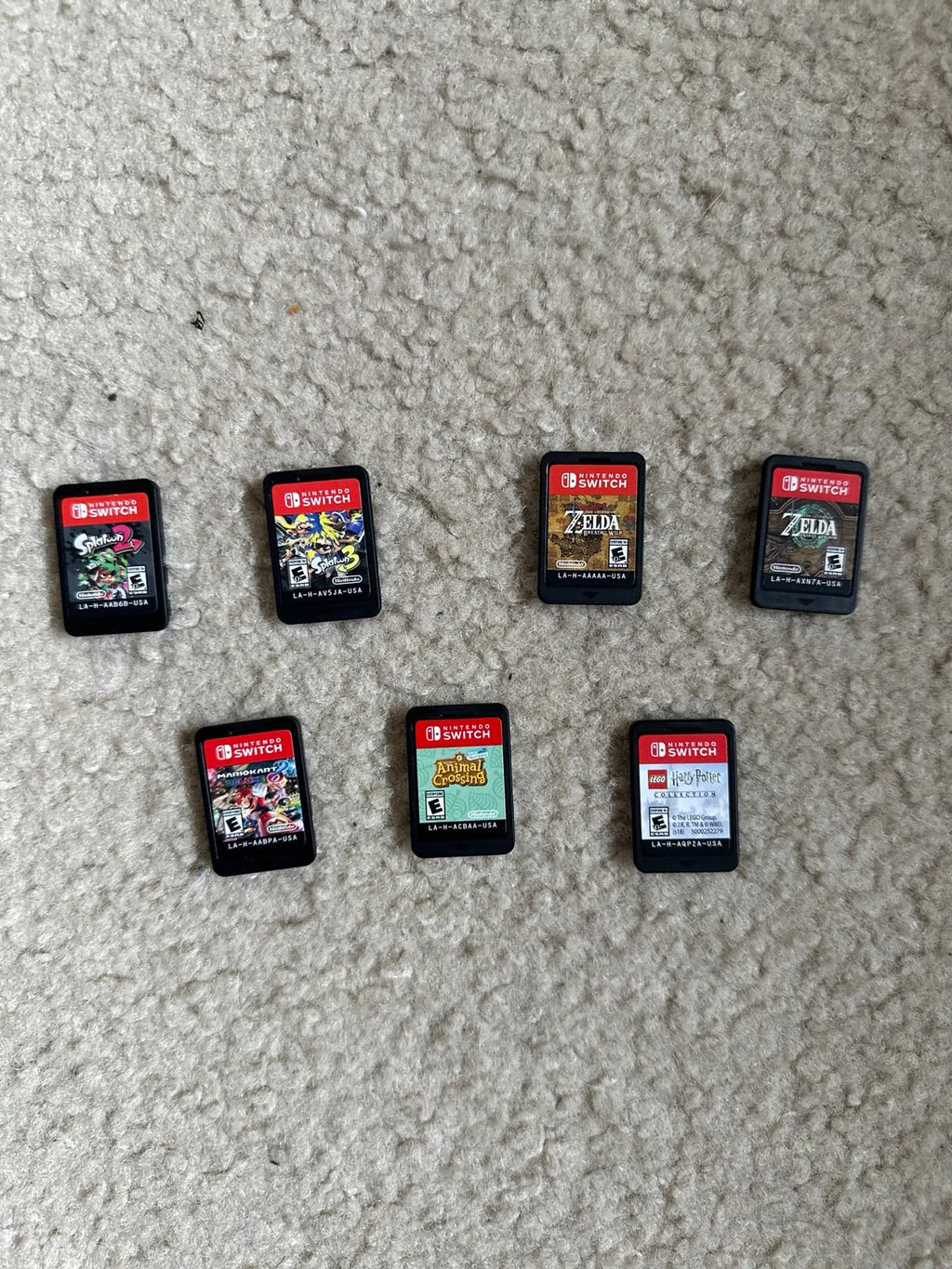 Nintendo Switch Oled Model White Bundle with Case and Games 9W51