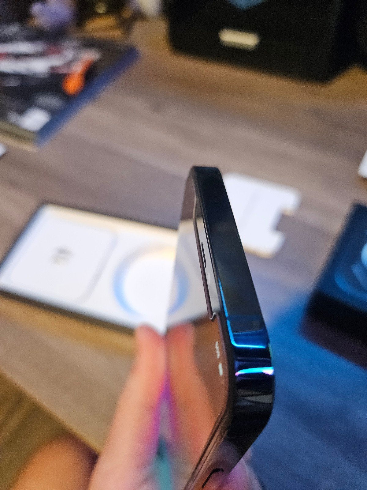 iPhone 12 Pro - 128gb - Factory Unlocked - Pacific Blue 8O55