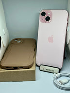 Apple iPhone 15Plus - 128 GB - Pink (Factory Unlocked) GSM/CMDA FREE 2DAY SHIP A 1U12