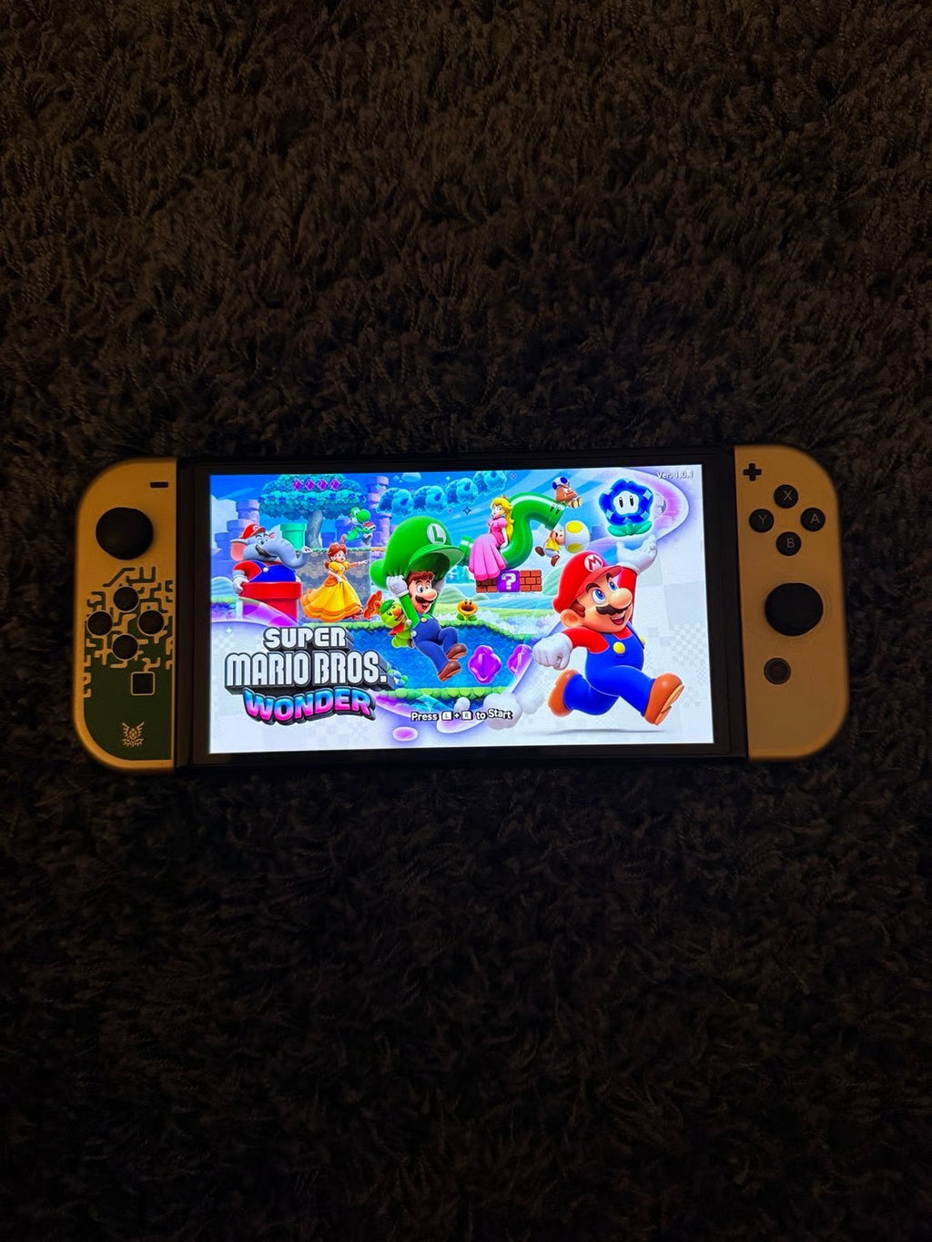Nintendo Switch OLED Tears of the Kingdom Edition  w/ Super Mario Wonder 3Y53