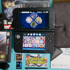 Nintendo 3DS XL Monster Hunter 4 Limited Edition W/ 32GB, Box, Charger & Games!