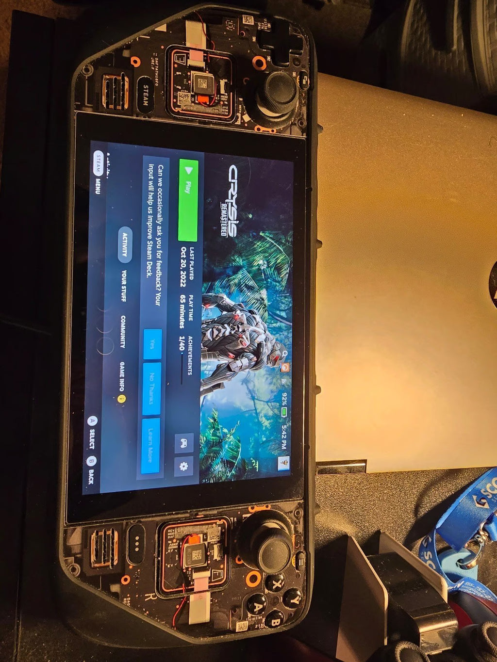 Steam Deck 64gb w/1tb micro SD card 1S71