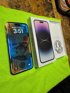 Apple iPhone 14 Pro Max 128 GB Deep Purple Unlocked 7X17