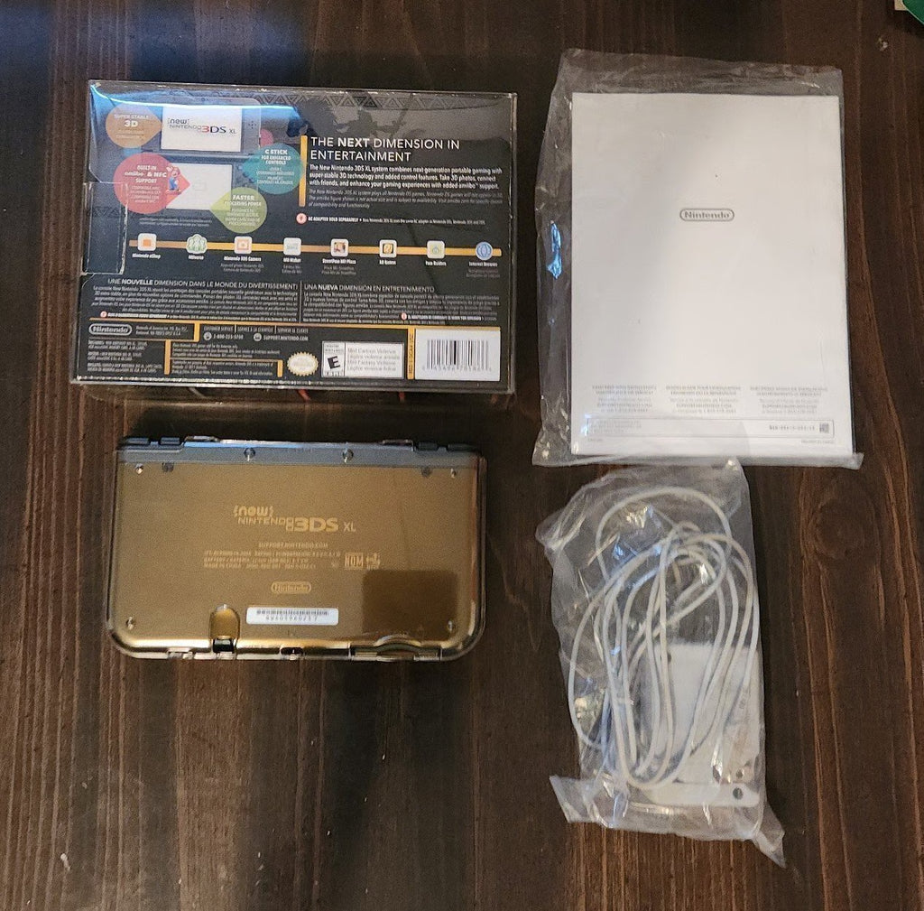 Nintendo 3DS XL Hyrule Edition (Very good condition!) (CIB!) READ DESCRIPTION!
