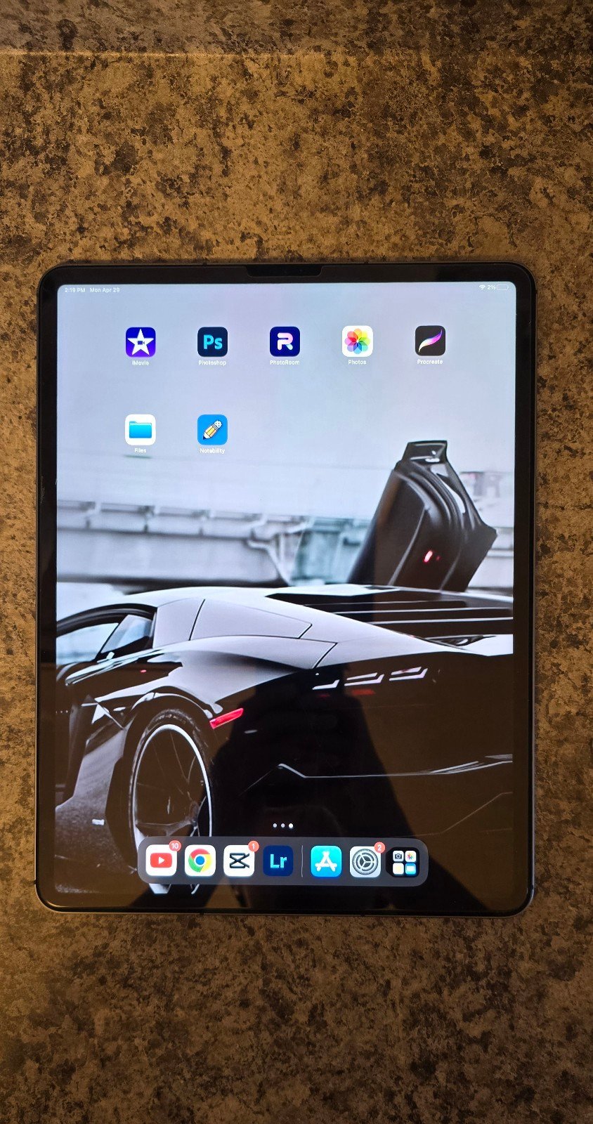 Ipad Pro 12.9in 256gb Wifi + Cellular 5th generation (2022) 3H56