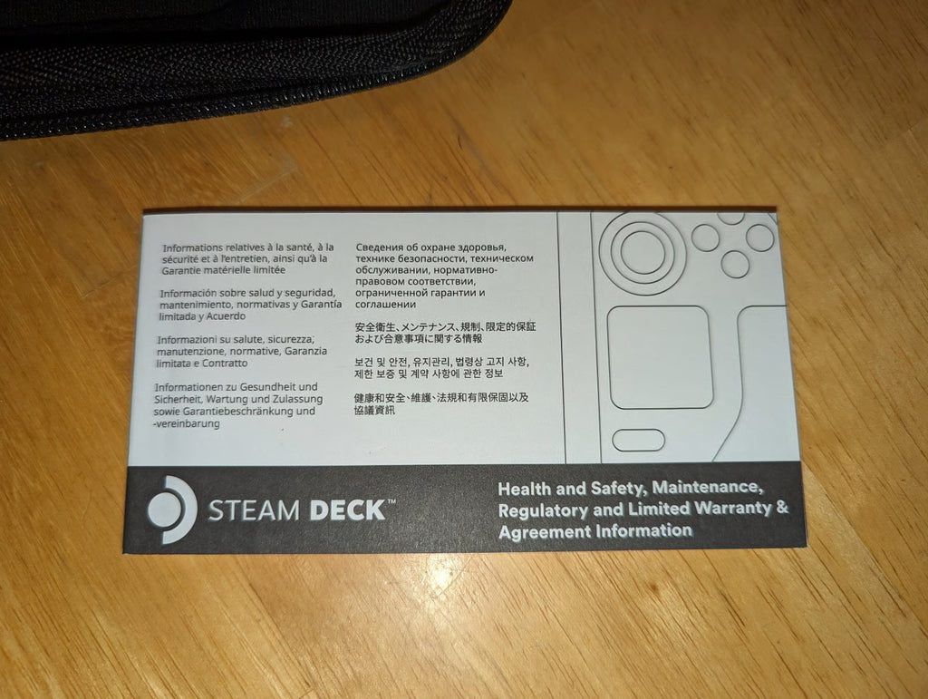 Steam deck 64gb 8X72
