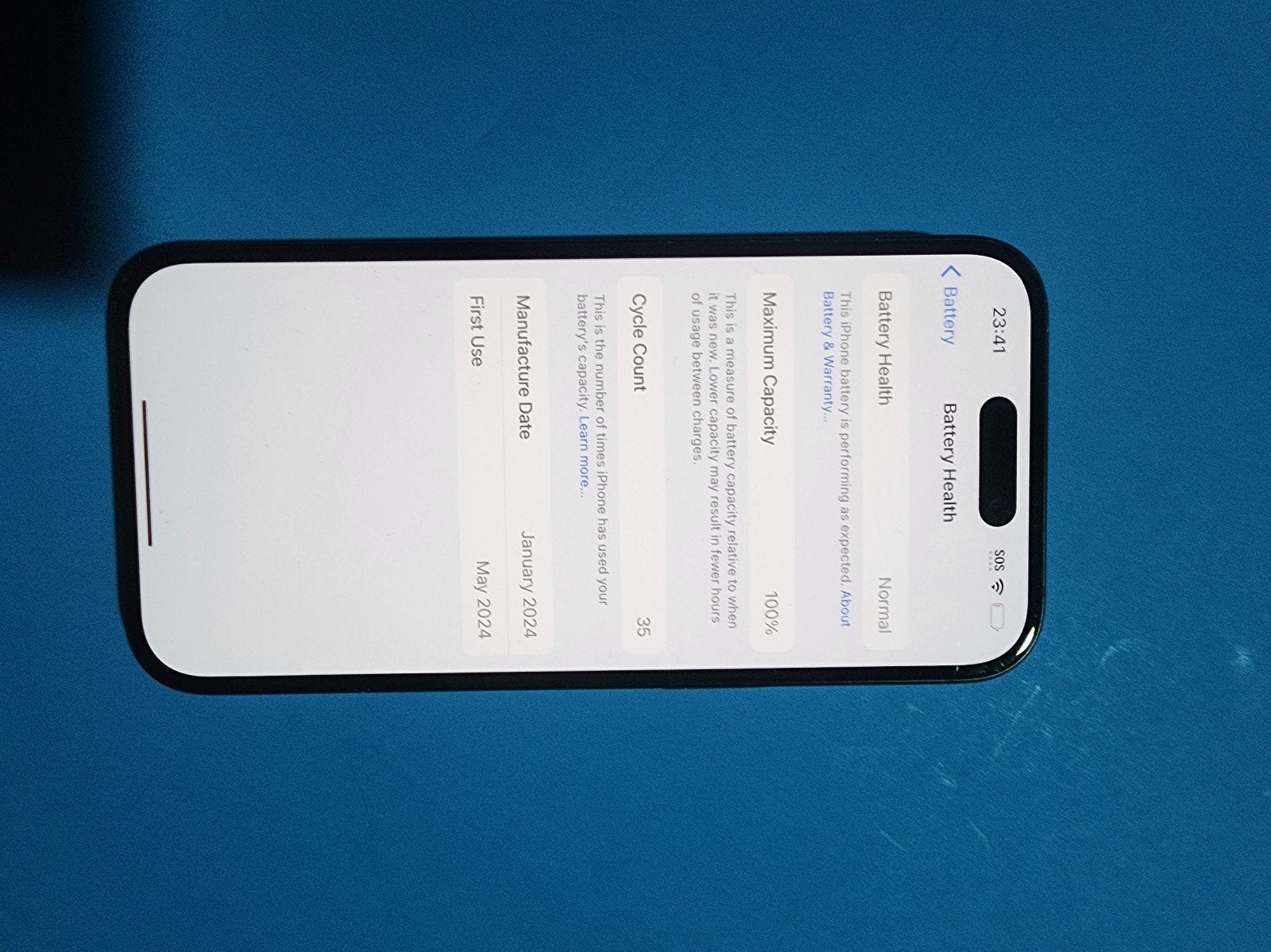 iPhone 15 Unlocked Smart Phone By Apple 128gb 5C88