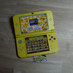 New Nintendo 3DS XL Pikachu Edition with 32GB SD, Charger, Stylus & 70+ Games