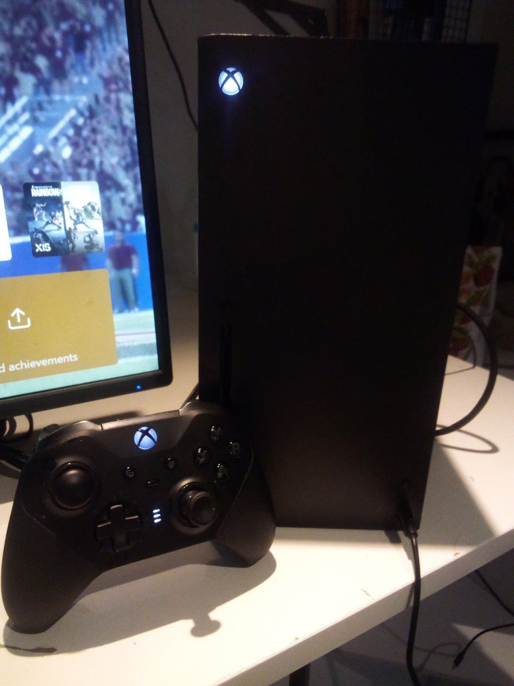 Xbox series X with 2 controllers 2F99