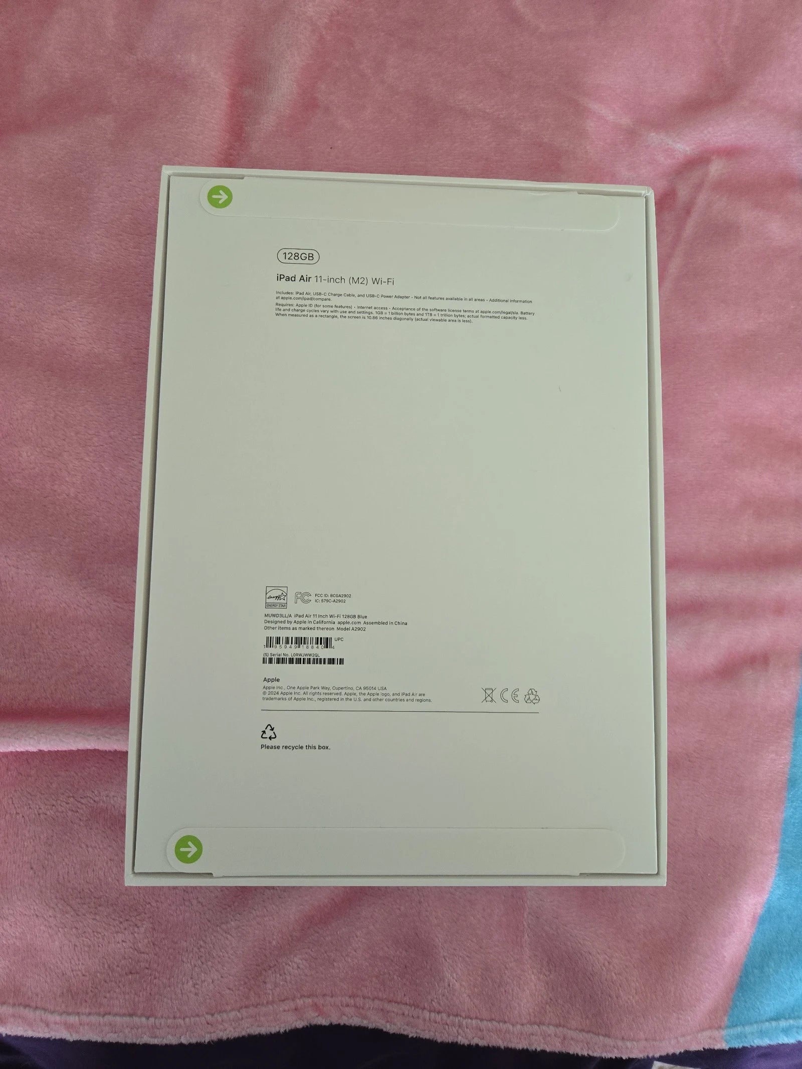 iPad Air 11inch M2 7M23