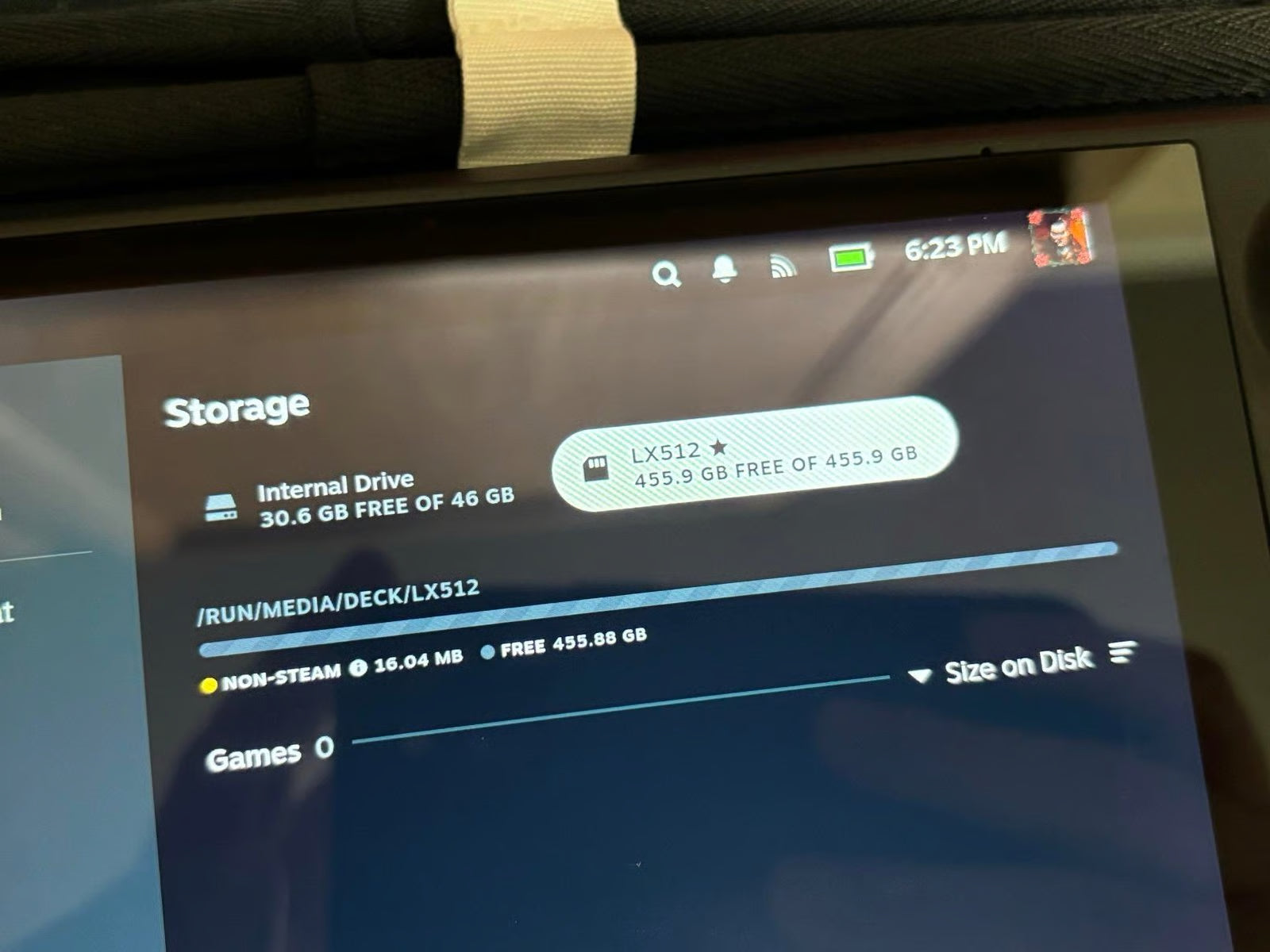 Reserved Steam Deck  - LCD Version - 64GB /w 512GB MicroSD 6L69