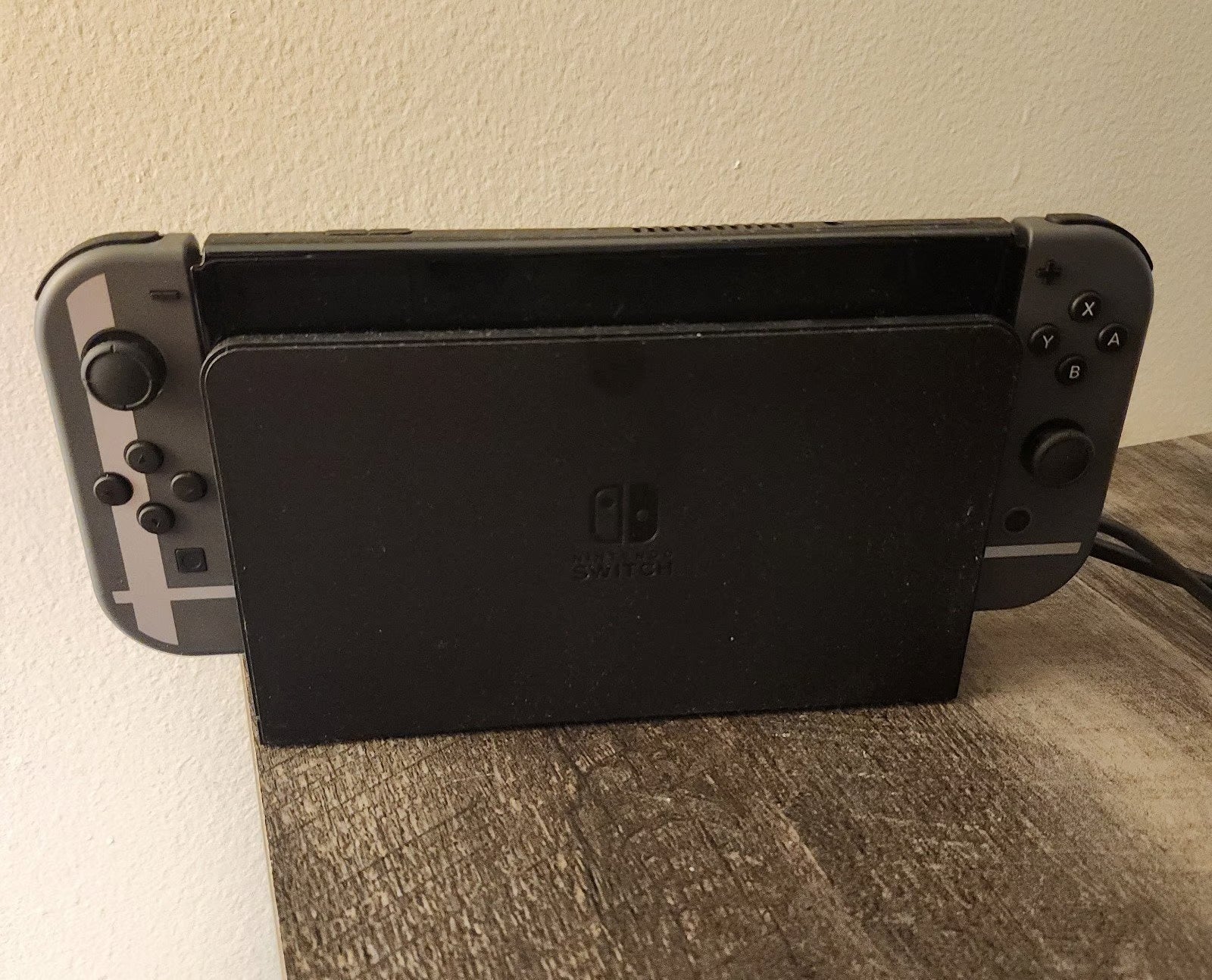 Nintendo Switch OLED Bundle Super Smash Bros Used 5D56