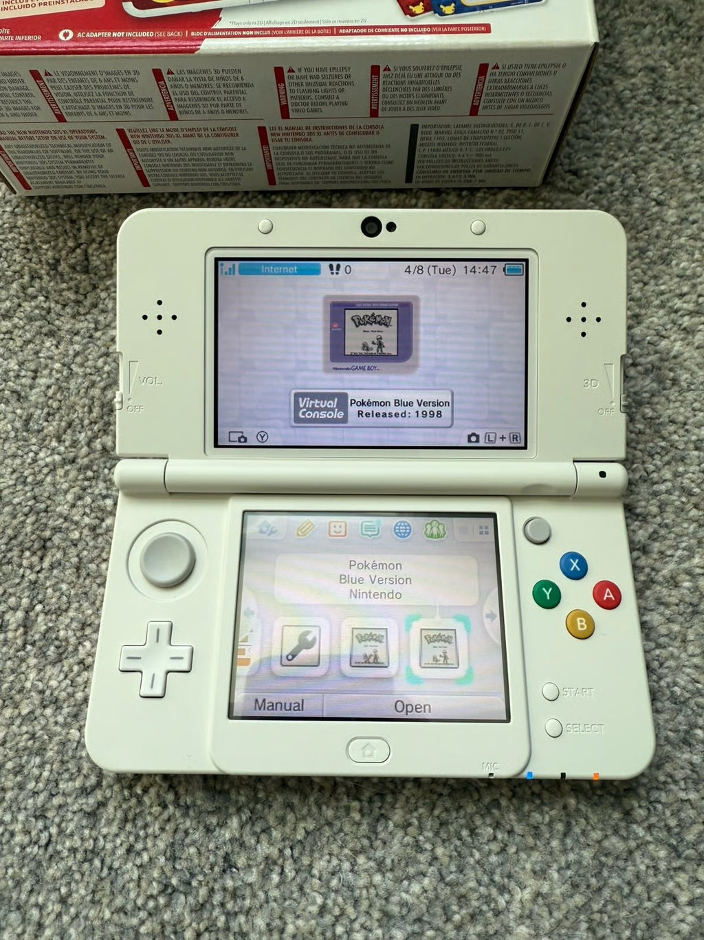 New Nintendo 3ds 20th anniversary pokemon edition