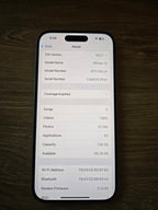 Apple iPhone 15 blue 128gb for tmobile/metro/sprint 8N37