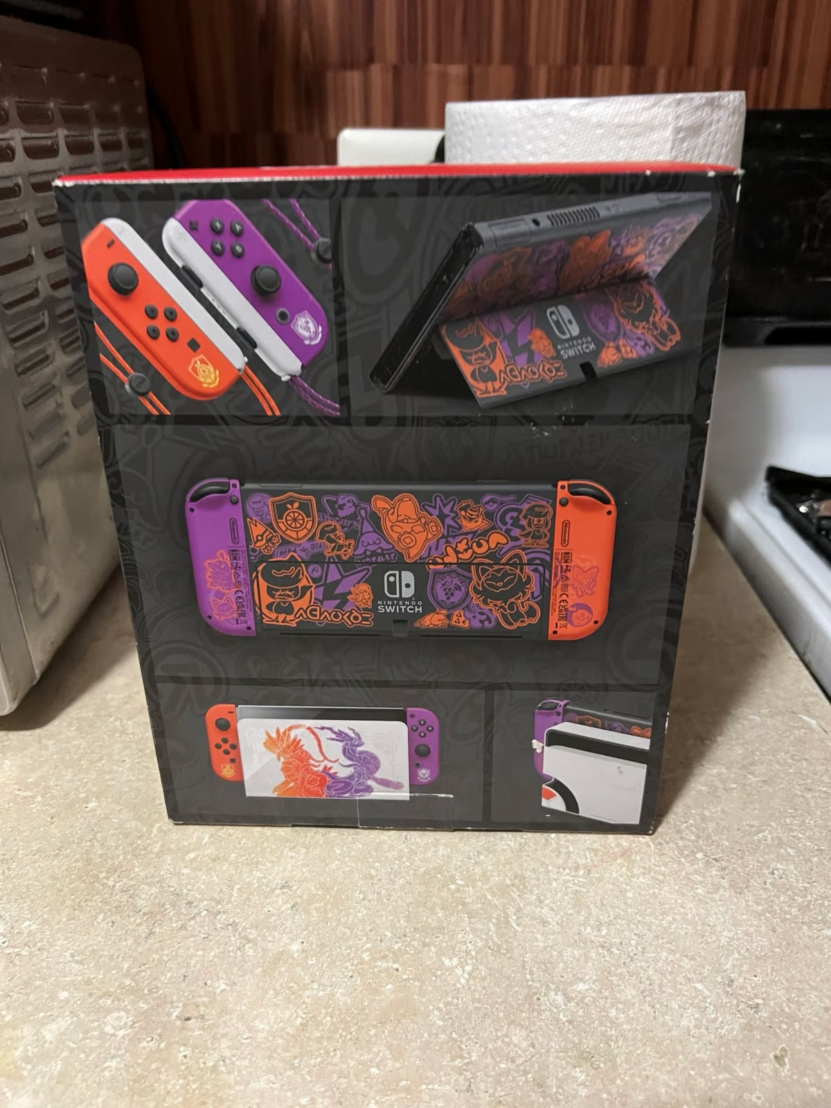 Nintendo switch oled Pokemon 3X28