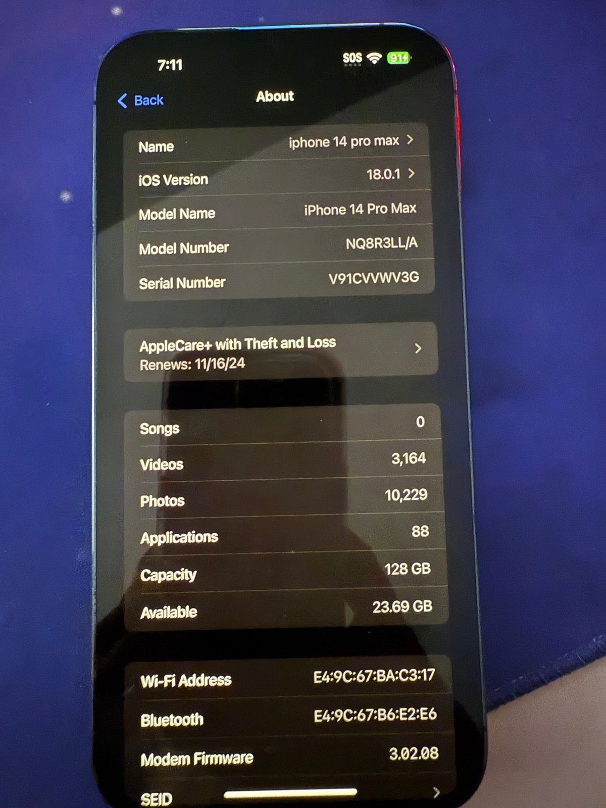 iPhone 14 Pro Max 9V99