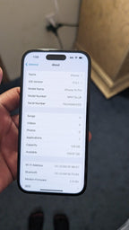 Apple iPhone 14 Pro 128 GB in Space Black for Unlocked 3U55