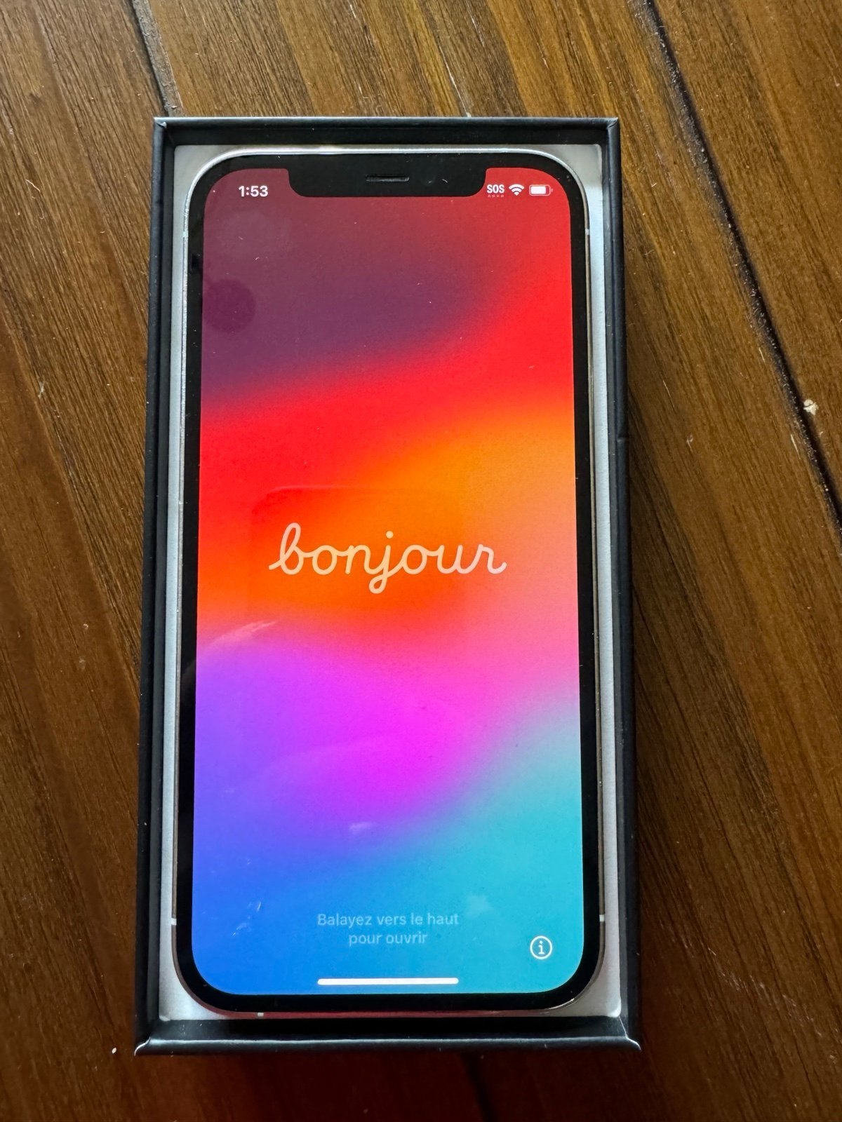 iPhone 12 Pro silver 256GB unlocked 2H95