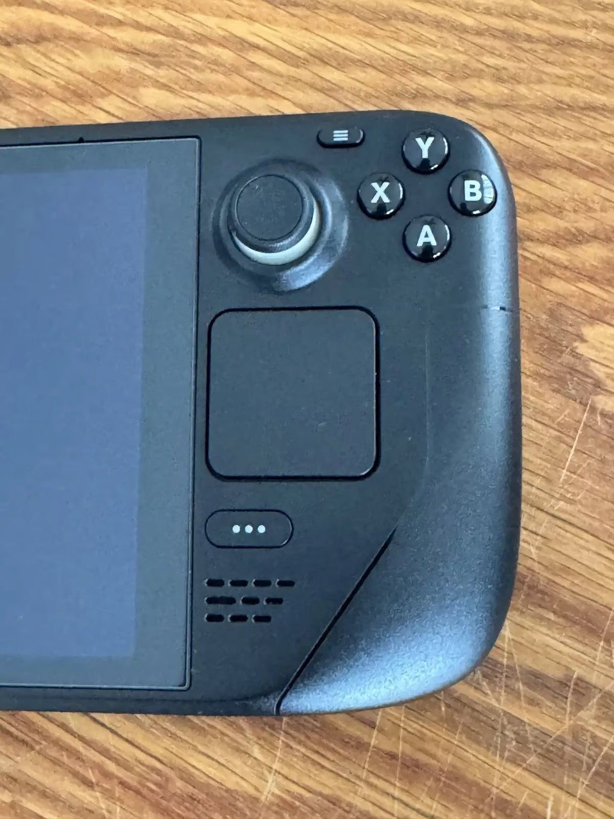 Valve Steam Deck 256GB - Black with gulikit hall effect thumbsticks 3S92