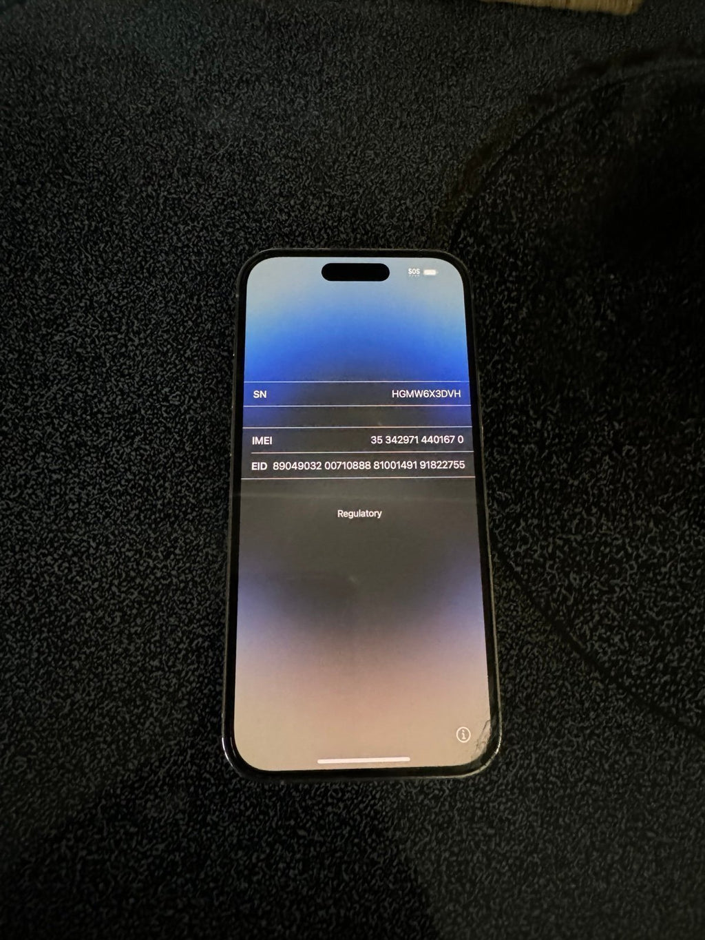 Apple iPhone 14 Pro 256 GB in Silver 1K55