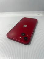 Apple iPhone 13 - 128 GB - Red (Unlocked) FAIR CONDITION 5W62