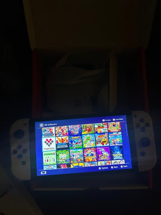 Nintendo Switch With RP2040 PICOFLY 512gb sandisk 6Z51