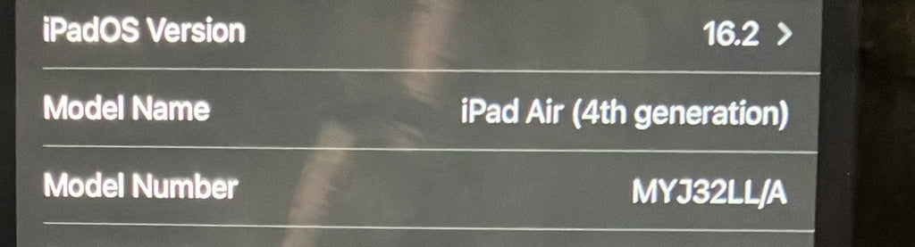 iPad Air 4th Generation 1L28