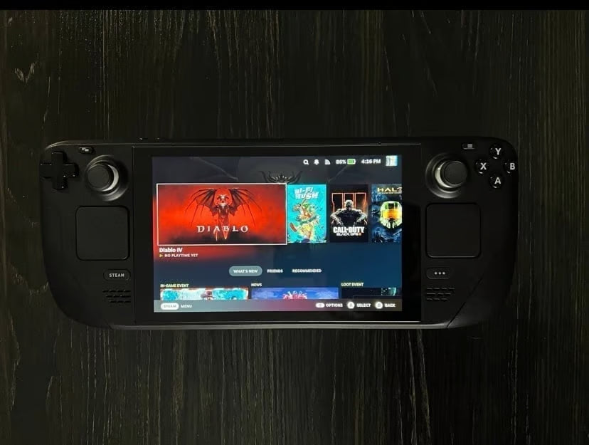 Steam Deck 1tb +256 Micro SD Card & Original Charger/Case Incl 1Y73