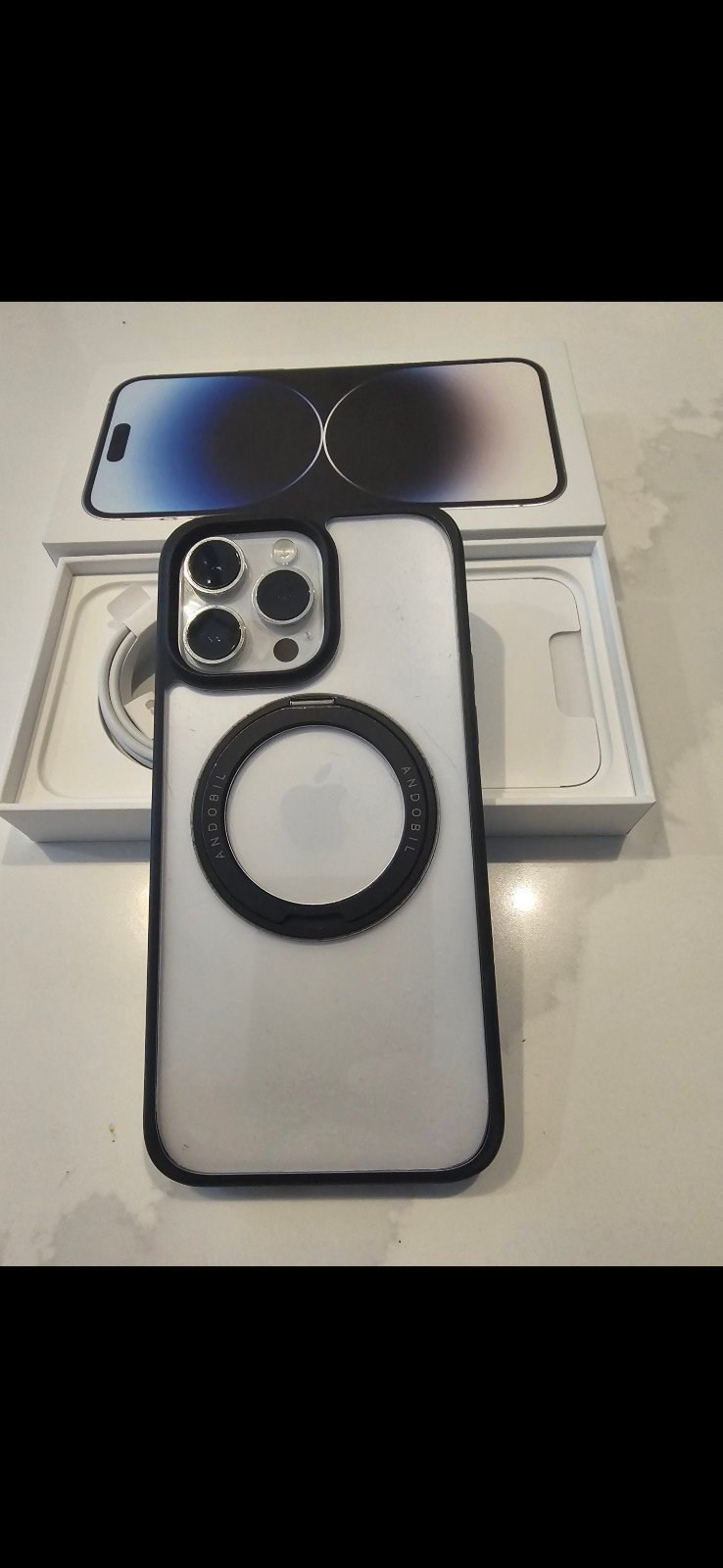 iphone14 pro max white phone UNLOCKED 8Y21