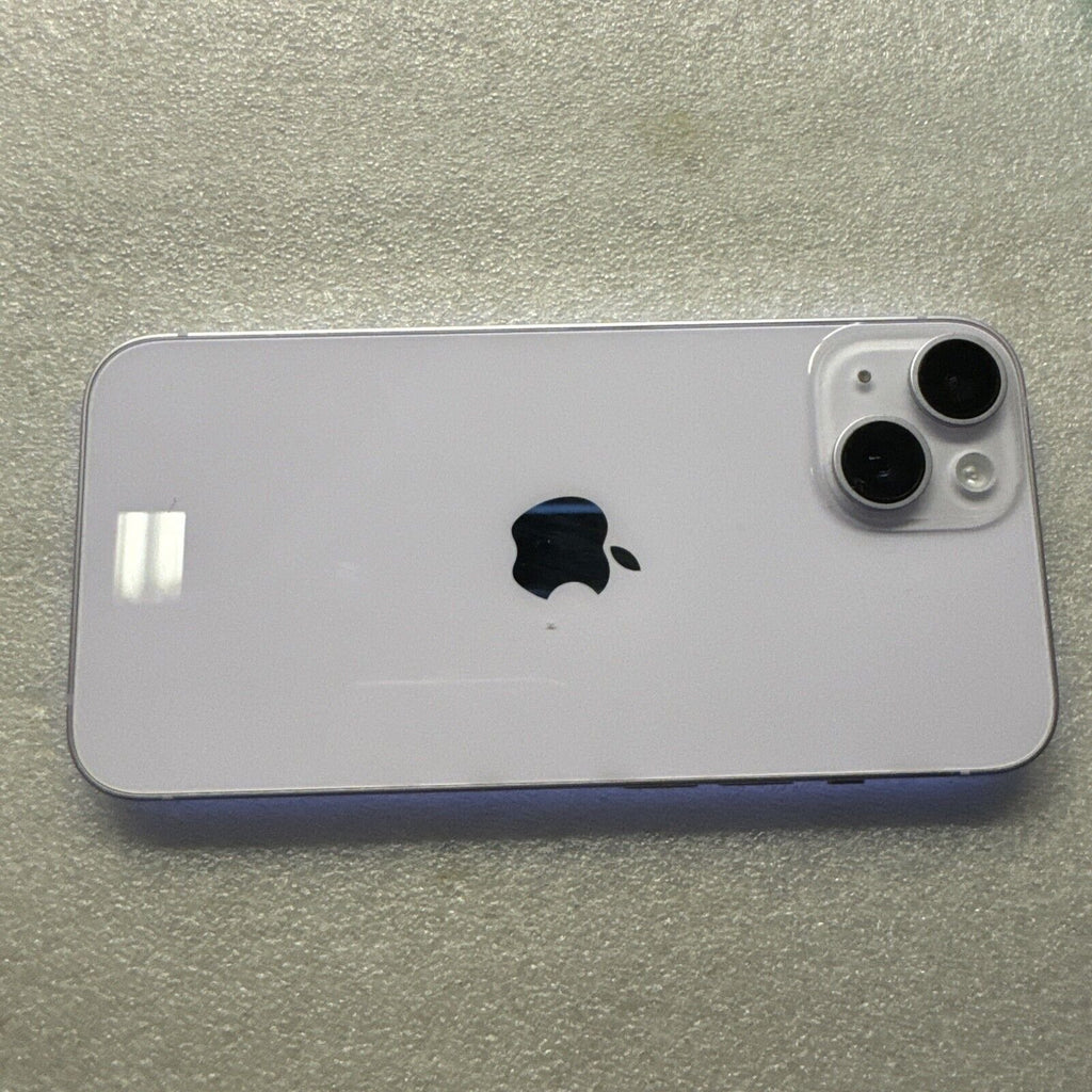 Apple iPhone 14 - 128 GB - Purple (Unlocked) (eSIM) Good Condition 1E98