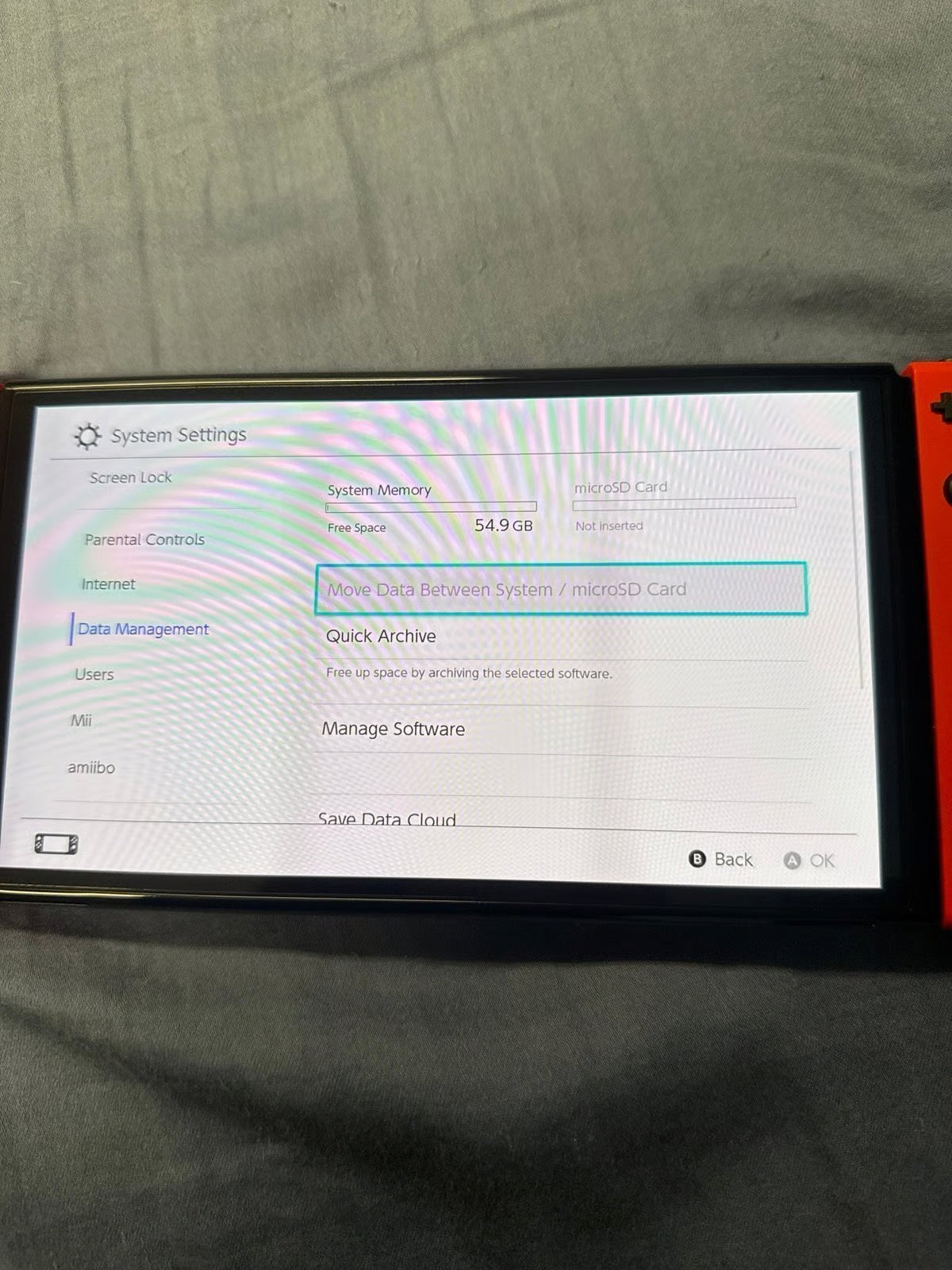 Nintendo Switch oled Mario Red Edition 5Z22