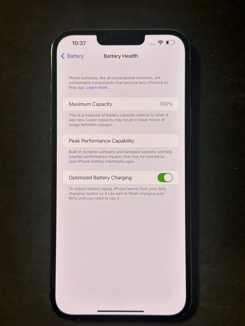 Apple iPhone 13 Pro Max 128 GB in Sierra Blue for Unlocked 9H37